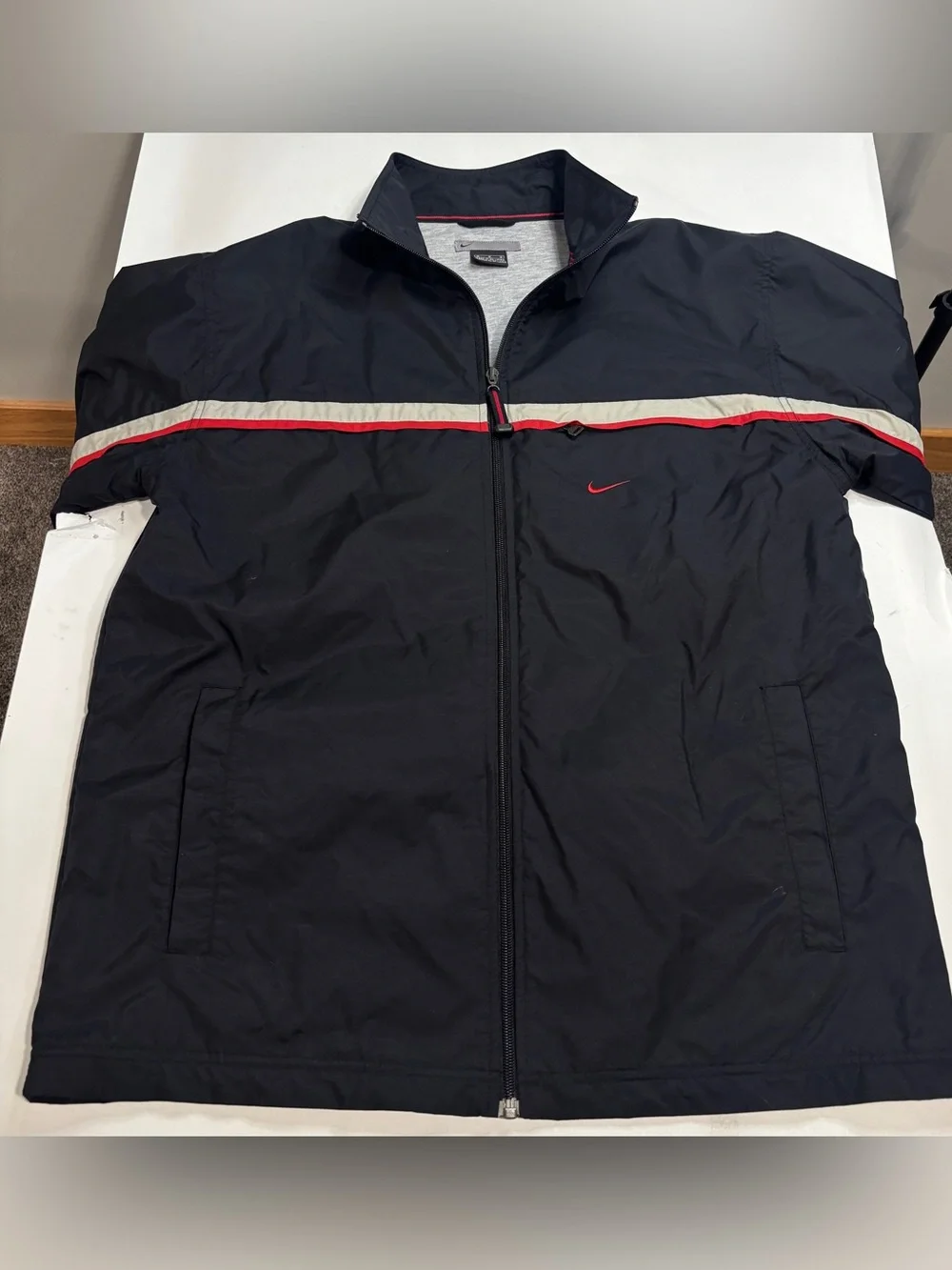 Vintage Nike Tracksuit Men’s Medium Y2K Lined Windbreaker Jacket Pants Set